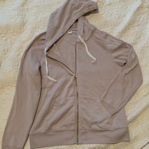 Lavender-Pink Zip Up Hoodie